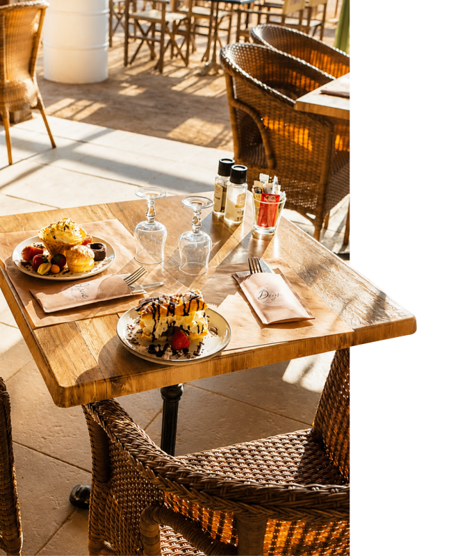 La Digue - restaurant SAINT-CHAMAS