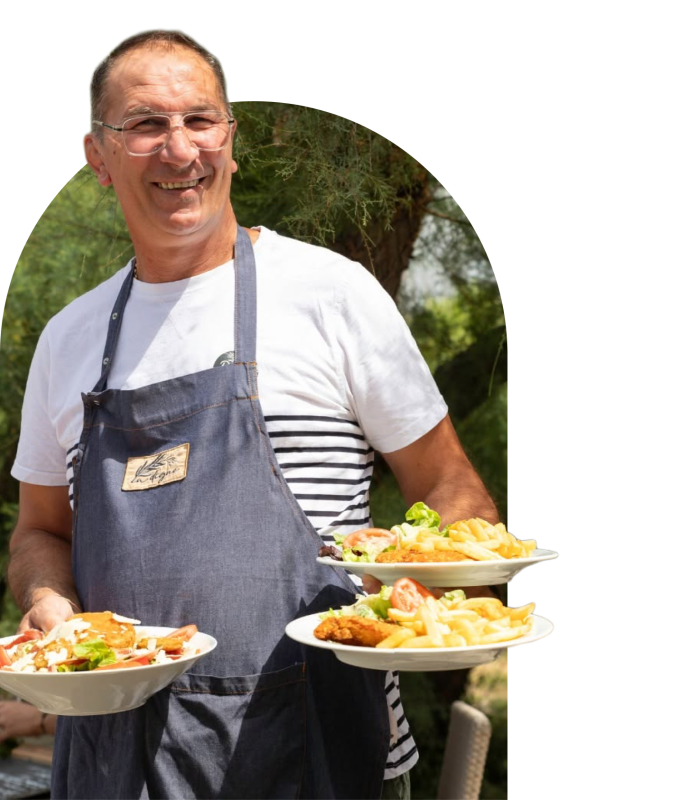 Le restaurant - La Digue - restaurant SAINT-CHAMAS
