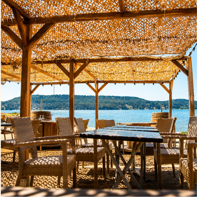 Le restaurant - La Digue - restaurant SAINT-CHAMAS